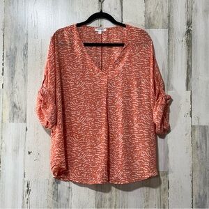 Mittoshop Coral Patterned Blouse